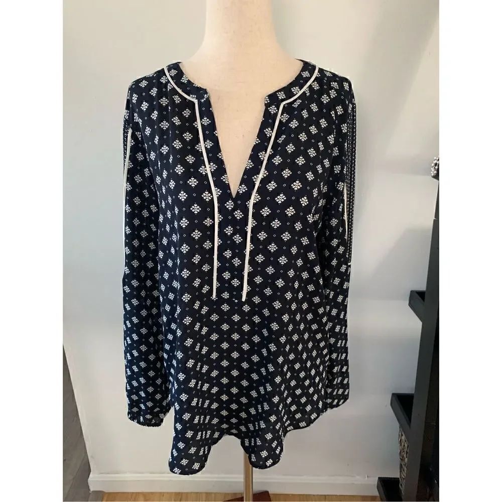 Loft shirt size small blouse hobo